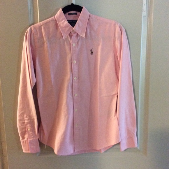Pink Ralph Lauren Button Down - Picture 2 of 3