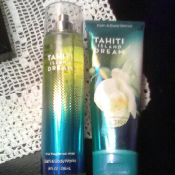 Bath and body work lotion and body spray