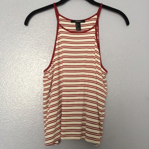 Striped Trapeze top