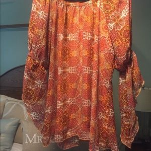 Peasant style blouse