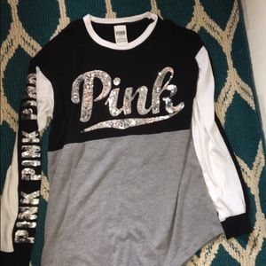 PINK long sleeve shirt