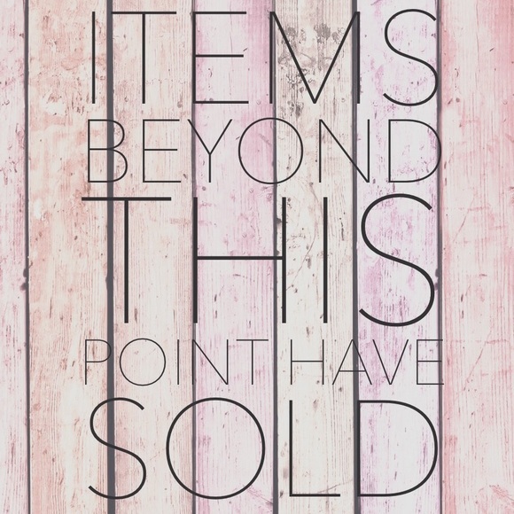 SOLD!! SOLD!! SOLD!!