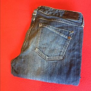 Express 6 long  med wash barely boot