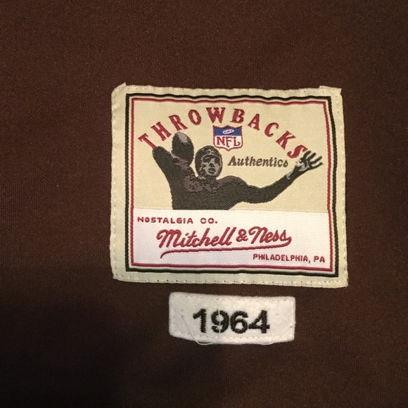 Mitchell & Ness 1964 Jim Brown Throwback - SOLD - Picture 4 of 4