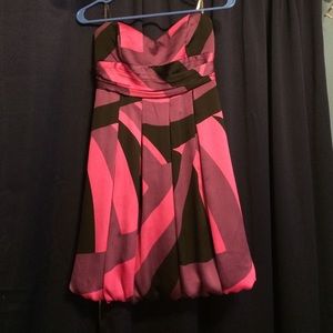 Strapless Pink/purple Dress