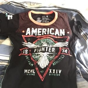 Short Sleeve American Fighter T-shirt👚