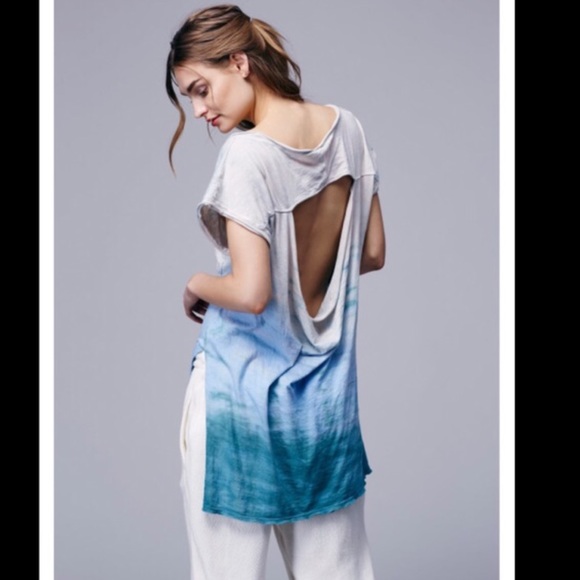 LAST1! FREE PEOPLE tie dye top - Picture 2 of 4