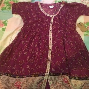 Billabong purple floral dress