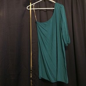One Shoulder Shift Dress