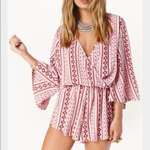 1 HR SALE Blue life wild and free romper