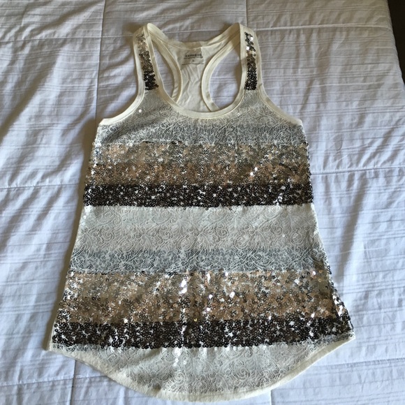 🚫SOLD🚫 Express Sequin Tank Top
