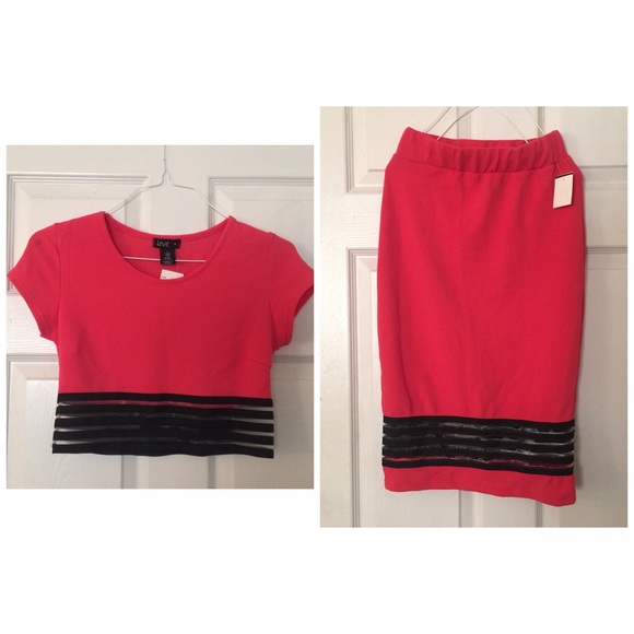 Crop top + BodyCon skirt