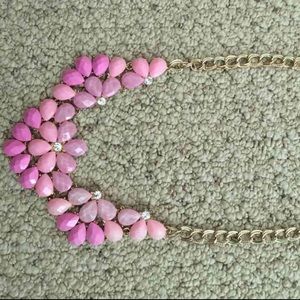 Francesca's Pink Flower Necklace