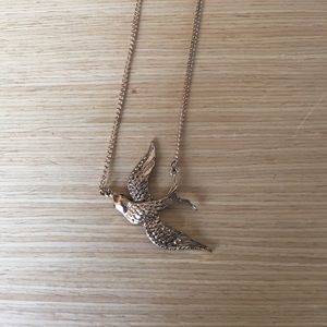 long bird necklace