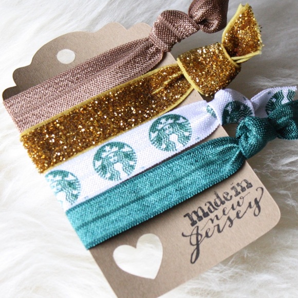 Urban Outfitters Accessories Starbucks Gold Glitter Theme 4 Of