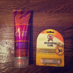Swedish Beauty tingle tanning lotion & balm