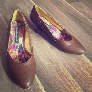 Brown heels by BAIT footwear in 7.5