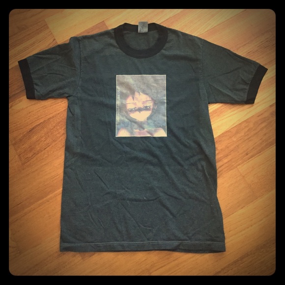 Graphic anime t-shirt.