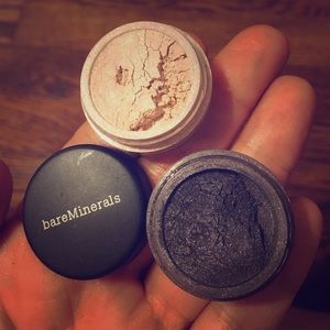 Bare Minerals eye shadows: Muse & Cultured Pearl