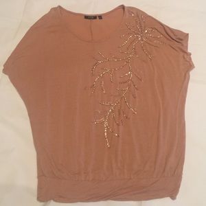 Apt 9 Sequins Blouse