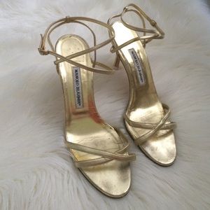 Beautiful golden heels
