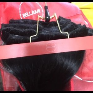 22inch Jet Black Bellami Hair extensions.