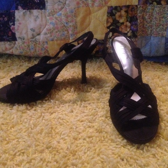 3 Inch strappy heels.