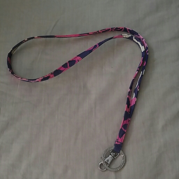 Vera Bradley Katalina Pink lanyard