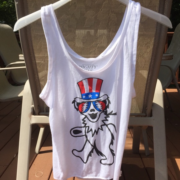 Grateful Dead cropped tank top