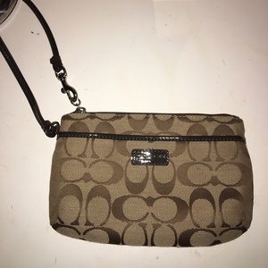 Coach wristlet