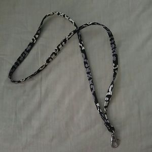 Vera Bradley Canterberry Magenta Lanyard