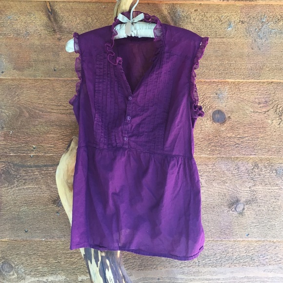 Purple Converse Sleeveless Shirt