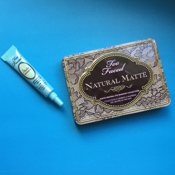 Bundle! Too faced natural matte eyeshadow palette