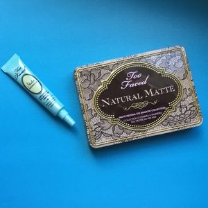 Bundle! Too faced natural matte eyeshadow palette