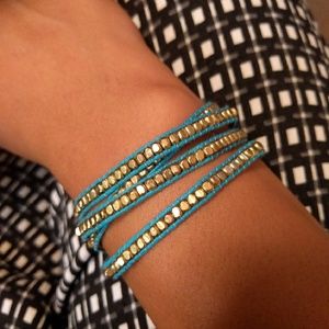 Stitch Fix beaded wrap bracelet