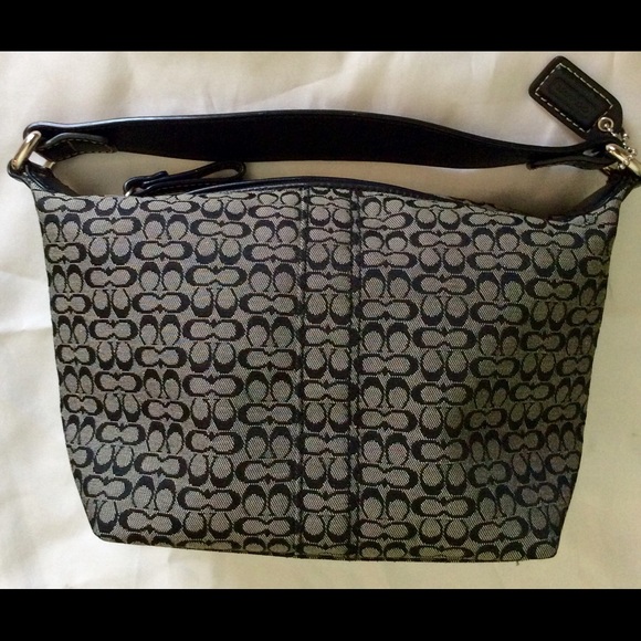 Coach Signature Small Hobo Purse