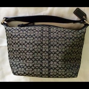 Coach Signature Small Hobo Purse