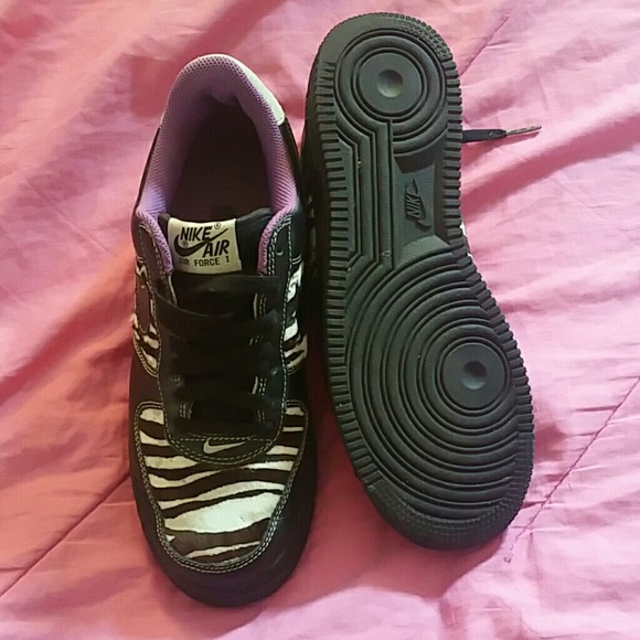 Zebra Nike air force 1
