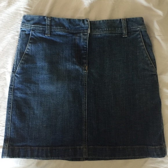 Loft 0p denim skirt