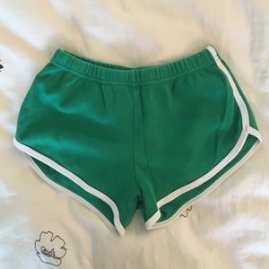 Green American apparel shorts