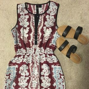 Paisley Pattern Dress - Petticoat Alley