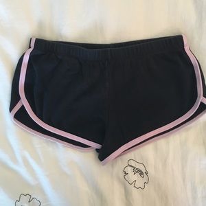 Black American apparel shorts