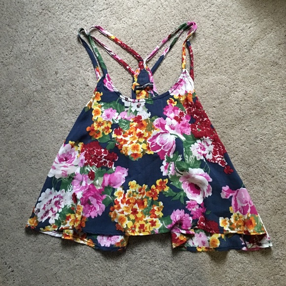 Brandy Melville Floral Top