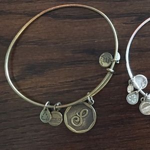 Alex & Ani "s" bracelet