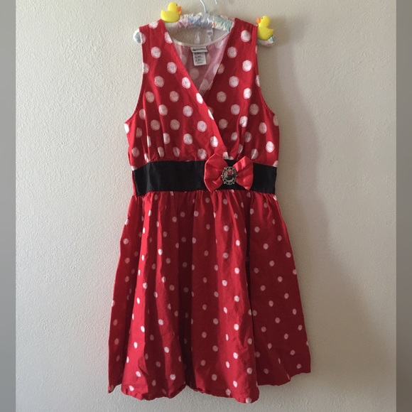 🚫SOLD🚫 WALT DISNEY WORLD MINNIE MOUSE TEA DRESS - Picture 1 of 4