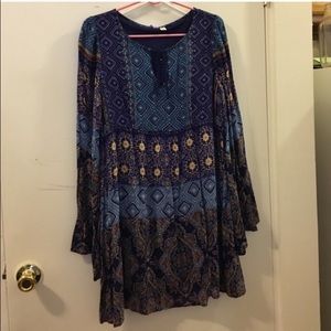 Francesca's Bohemian dress