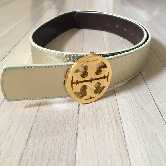 Tory burch gold belt Clearance