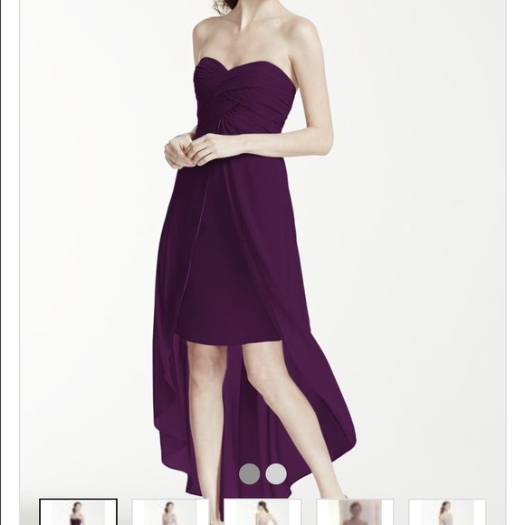 David's Bridal Dresses & Skirts - David's Bridal chiffon dress. NEW WITH TAGS