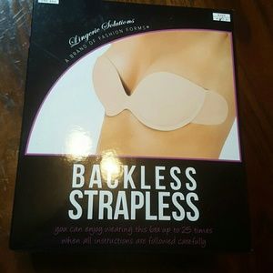Strapless bra