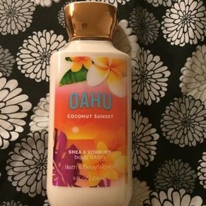 Lotion from bath and body works